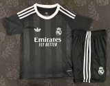 25-26 RMA Black GoalKeeper Kids Soccer Jersey