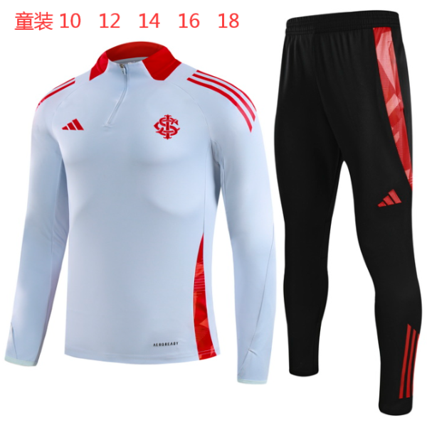 25-26 Internacional High Quality Kids Half Pull Tracksuit