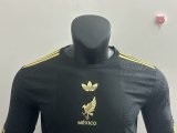 25-26 Mexico Black Special Edition Long sleeves Player Vesion Soccer Jersey