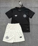 24-25 Germany Black 125th Anniversary Kids Soccer Jersey