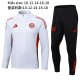 25-26 Bayern High Quality Kids Half Pull Tracksuit