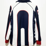 1999-2001 Red Star Away Retro Long Sleeve Soccer Jersey