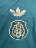 25-26 Mexico Gold Cup Green Long Sleeve Player Version Soccer Jersey (长袖球员)