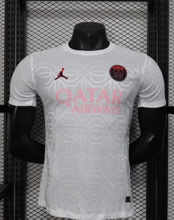 25-26 PSG White Special Edition Player Version Training shirts