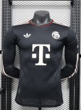 25-26 Bayern Third Long Sleeve Player Version Soccer Jersey (长袖球员) 1:1 Thai Quality