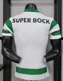 25-26 Sporting Lisbon Home Player Version Soccer Jersey