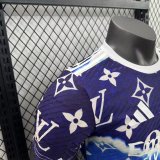 25-26 RMA Purple Blue Special Edition Player Version Training Shirts *L