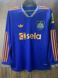 25-26 Newcastle Third Long Sleeve Fans Soccer Jersey (长袖)