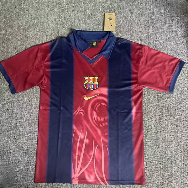 25-26 BAR Joint Edition Cactus Jack #2 BARCA Fans Soccer Jersey*背后带名字号码