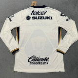 25-26 Pumas UNAM Home Long Sleeve Soccer Jersey (长袖)