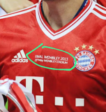 2013 Bayern Home Retro Soccer Jersey (胸前决赛字)