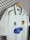 1996-1997 Valencia Home Retro Soccer Jersey