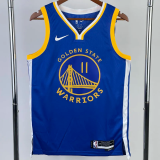 22-23 WARRIORS THOMPSON #11 Blue Top Quality Hot Pressing NBA Jersey