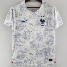 22-23 France Away Fans Version Soccer Jersey