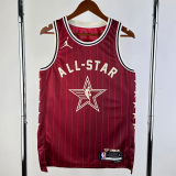 23-24 ALL-STAR JOKIC #15 Red Top Quality Hot Pressing NBA Jersey