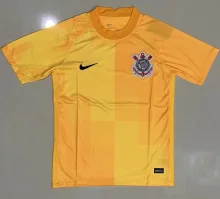 2021-2022 Corinthians Yellow GoalKeeper Retro Soccer Jersey