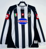 2002-2003 JUV Home Long Sleeve Retro Soccer Jersey