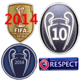 2014-2015 RMA Third Player Version Long Sleeve Retro Soccer Jersey 长袖球员