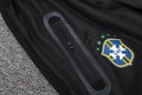22-23 Brazil White Hoodie Jacket Tracksuit#F392