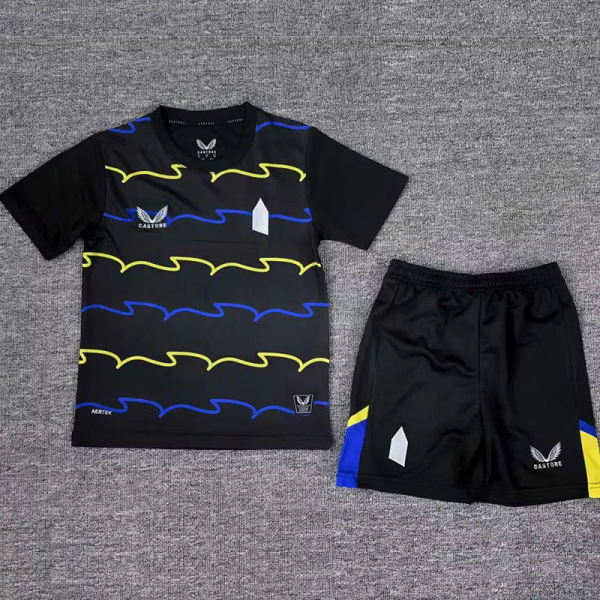 25-26 EVE Third Kids Soccer Jersey 1:1 Thai Quality