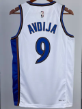 22-23 Wizards AVDIJA #9 White Top Quality Hot Pressing NBA Jersey (Retro Logo)