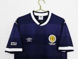 1987-1988 Scotland Home Retro Soccer Jersey