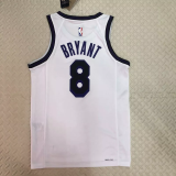 22-23 LAKERS JAMES #6 White City Edition Top Quality Hot Pressing NBA Jersey