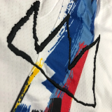 22-23 NETS White City Edition Top Quality NBA Pants