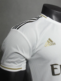 2019-2020 RMA Home Player Version  Retro Soccer Jersey