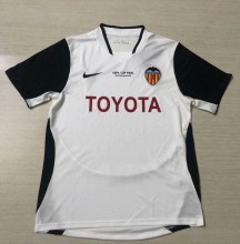 2003-2004 Valencia Home Retro Soccer Jersey