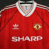 1990-1992 Man Utd Home Retro Soccer Jersey