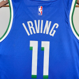 22-23 Dallas Mavericks IRVING #11 Blue City Edition Top Quality Hot Pressing NBA Jersey