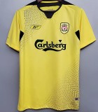 2004-2005 LIV AwayYellow Retro Soccer Jersey