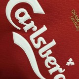 2005 LIV Red Champions Retro Soccer Jersey