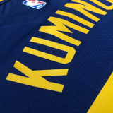 22-23 WARRIORS KUMINGA #00 Royal blue Top Quality Hot Pressing NBA Jersey (Trapeze Edition)