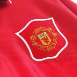 1994-1996 Man Utd Home Long sleeve Retro soccer jersey