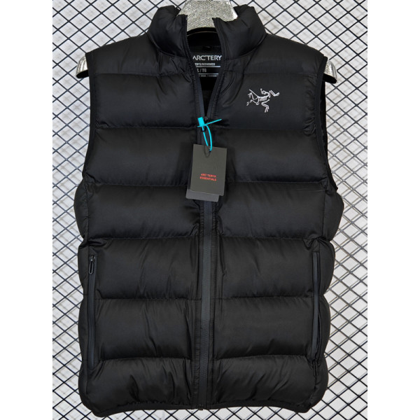 24-25  ARC-TERYX Black Cotton jacket vest (Waistcoat)