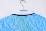 1991-1992 Lazio Home Retro Blue Soccer Jersey