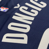 22-23 Dallas Mavericks DONCIC #77 Blue Top Quality Hot Pressing NBA Jersey (Trapeze Edition)