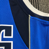 21-22 Dallas DONCIC #11 Blue 75th Anniversary Top Quality Hot Pressing NBA Jersey
