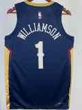 22-23 Pelicans WILLIAMSON #1 Royal Blue Top Quality Hot Pressing NBA Jersey