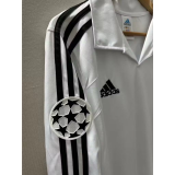 2001-2002 RMA Home Long Sleeve Retro Soccer Jersey