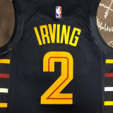 Cleveland Cavaliers IRVING #2 Black Top Quality Hot Pressing NBA Jersey