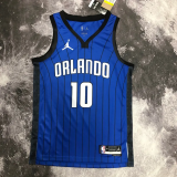 22-23 Magic BOL #10 Royal blue Top Quality Hot Pressing NBA Jersey (Trapeze Edition)