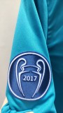 2017-2018 RMA Third Long Sleeve Retro Soccer Jersey