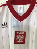 1982 Poland Home Retro Soccer Jersey