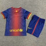 2012-2013 BAR Home Retro Kids Soccer Jersey