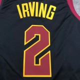 CLEVELAND IRVING # 2 Black Top Quality Hot Pressing NBA Jersey