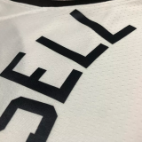 22-23 TIMBERWOLVES RUSSELL #0 White City Edition Top Quality Hot Pressing NBA Jersey