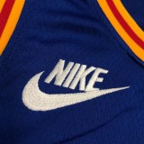 Warriors TOSCANO #95 'Mexico' Blue 75th Anniversary Retro Top Quality Hot Pressing NBA Jersey